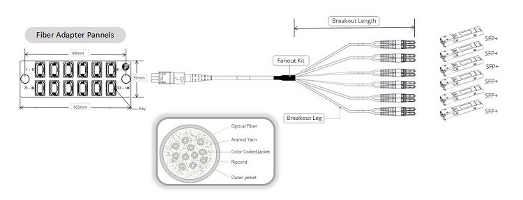 MTP® / MPO Cabling System 