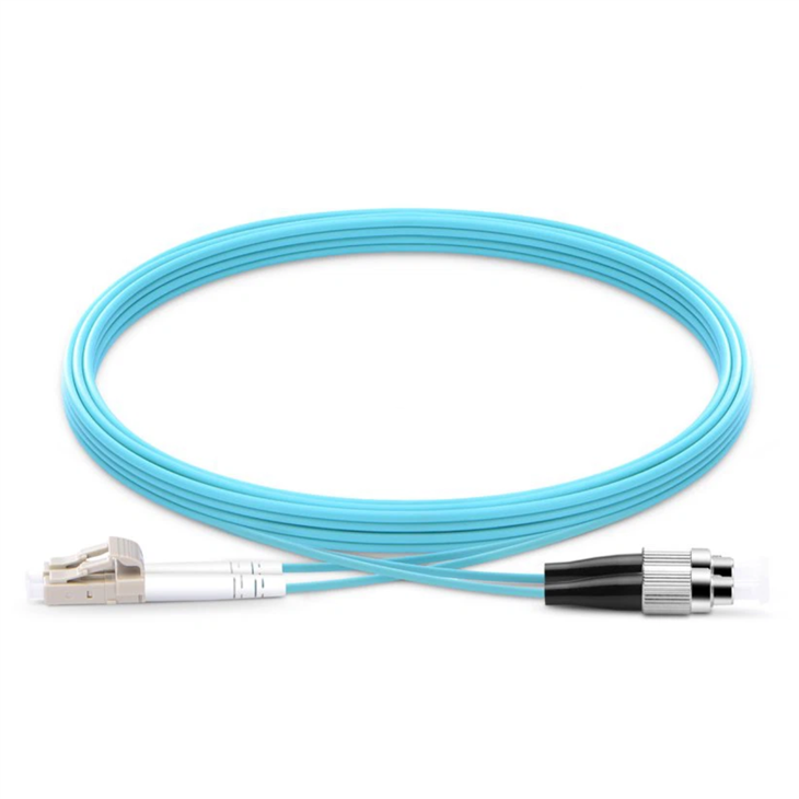 LC UPC do FC UPC Simplex ili Duplex 2.0mm PVC ili LSZH 10G OM3 multimode optički spojni kabel