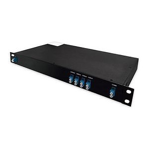 2 razmaka kanala jednokatna DWDM OADM East-and-West sa 2-slotom 1U rack-mount sistemom