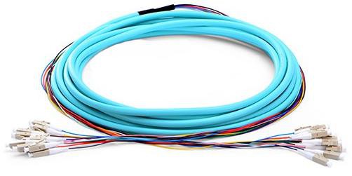 Prilagođeni 8 vlakna LC / SC / FC / ST OM4 multimodni unutarnji zatvoreni kablovi sa više vlakana