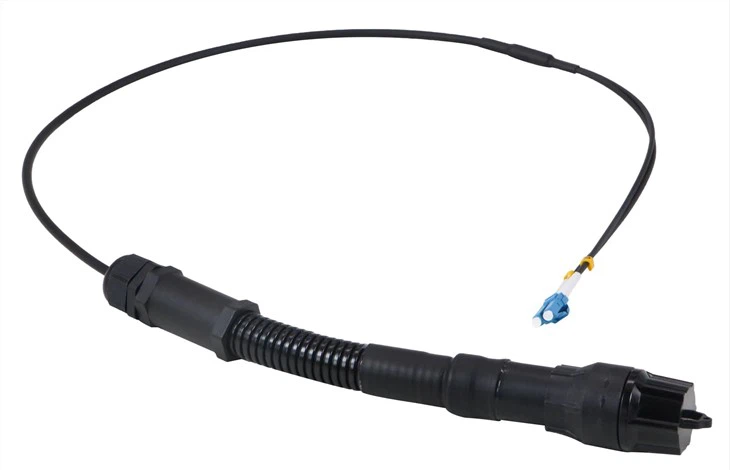 FullAXS LC UPC-LC UPC Duplex Fiber Optic Patch Cord